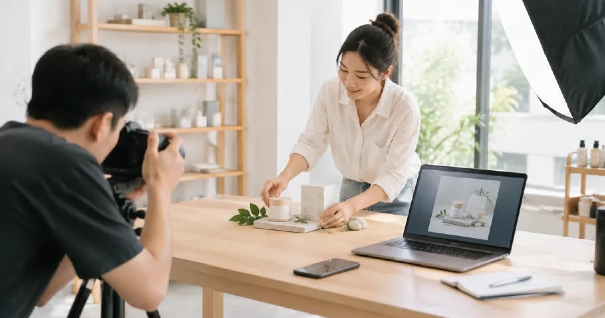Chụp hình quảng cáo sản phẩm: 7 yếu tố hút khách hàng