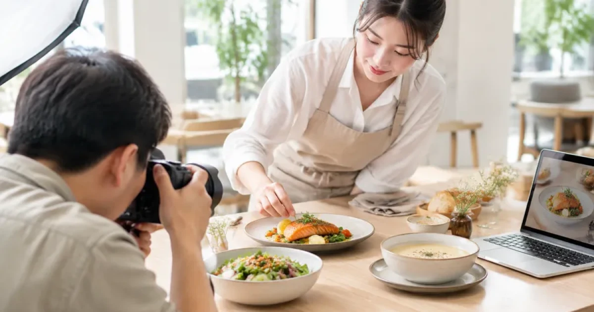 Menu Đẹp Bắt Đầu Từ Hình Ảnh Món Ăn