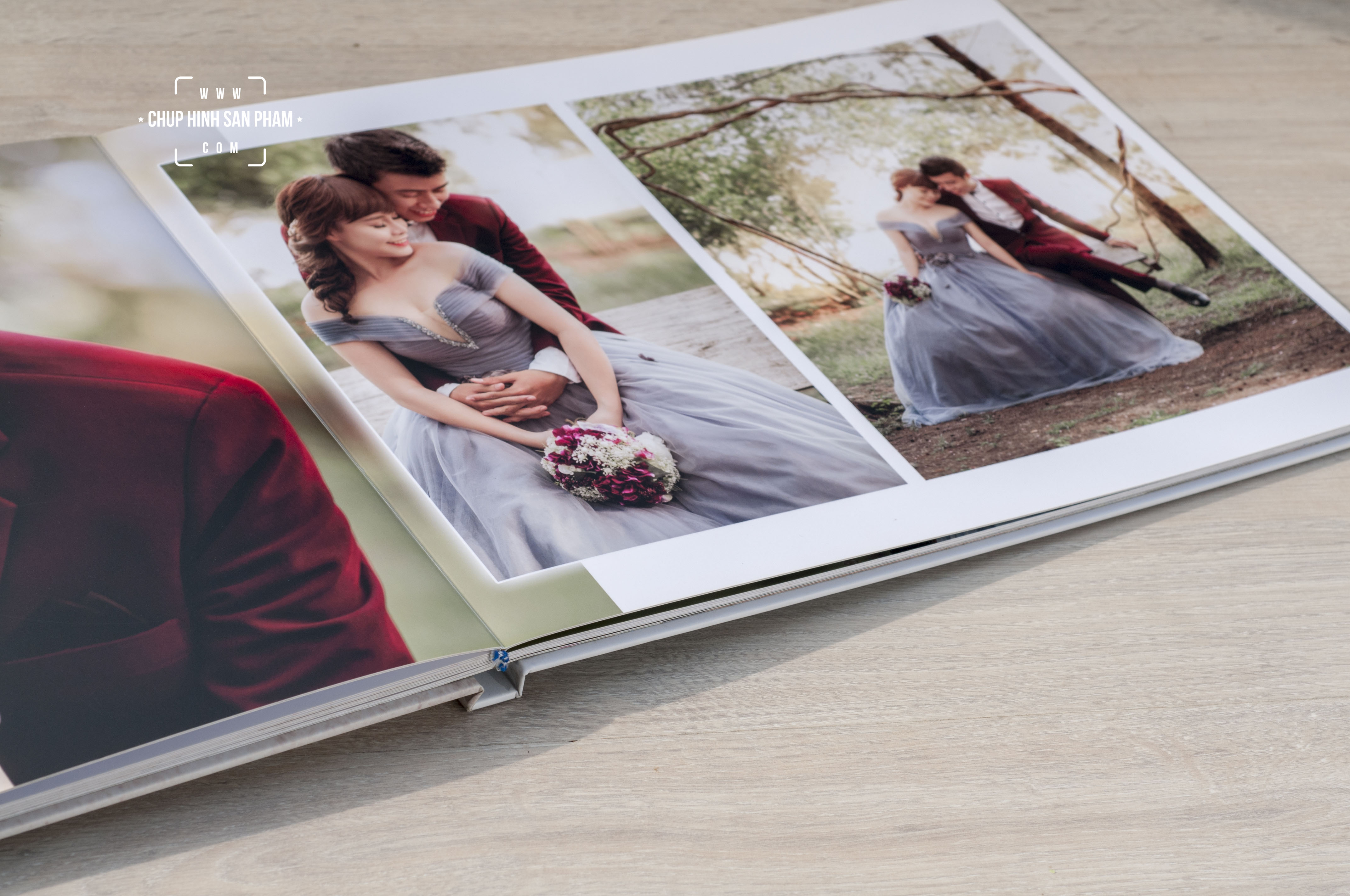Photobook mở phẳng 5 lớp